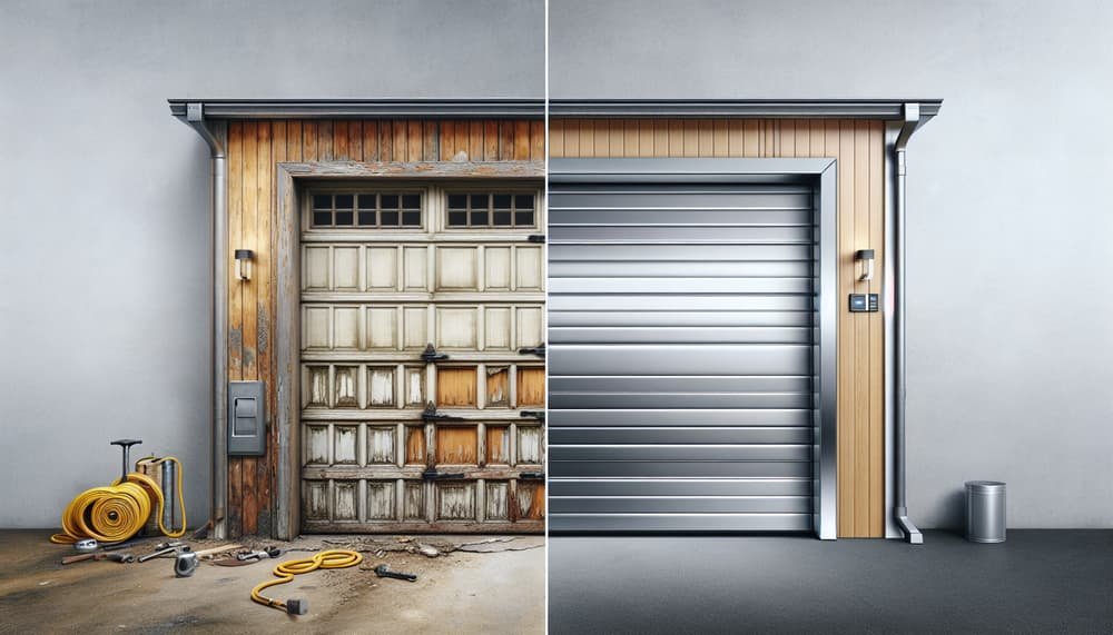 Garage door work in Miami Gardens