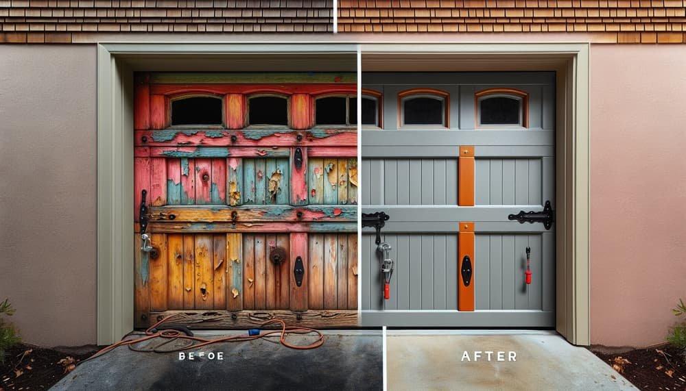 Garage door work in El Portal