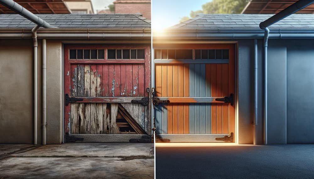 Garage door work in Coral Gables