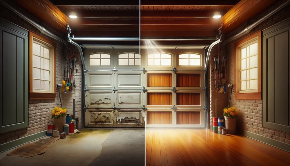 Garage door work in Deerfield Beach