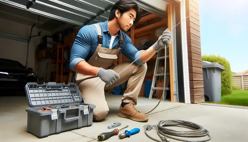 Garage Door Cable Repair — El Portal