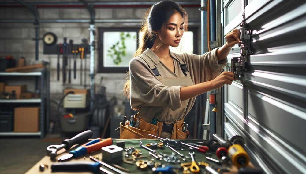 Garage door work in Plantation