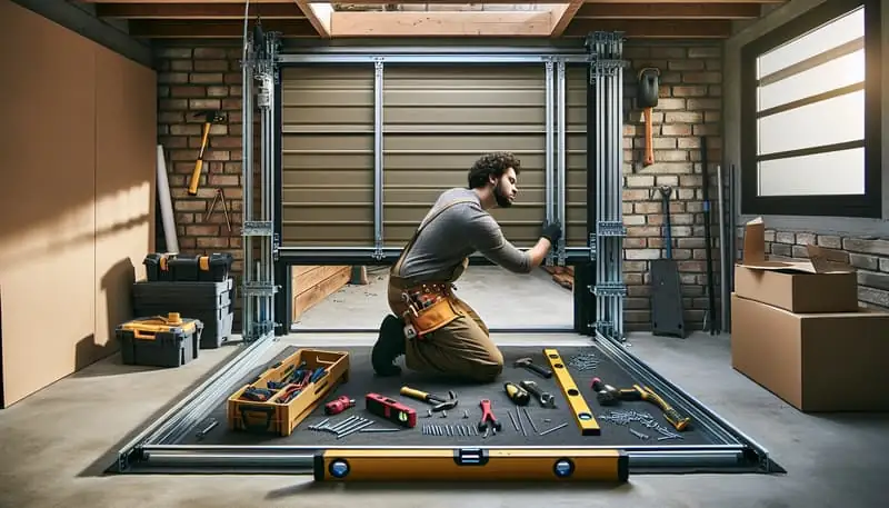 Garage Door Track Repair in Southwest Ranches